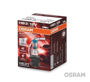 Glühlampe, Fernscheinwerfer 12 V 60 W HB3 ams-OSRAM 9005NL