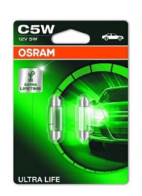 Glühlampe, Kennzeichenleuchte 12 V 5 W C5W ams-OSRAM 6418ULT-02B