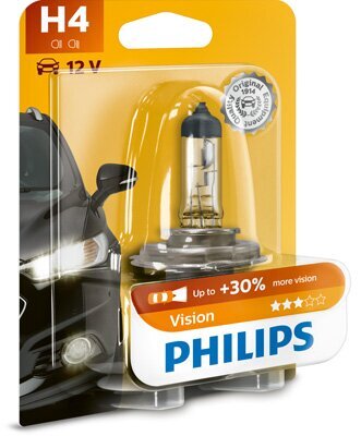 Glühlampe, Fernscheinwerfer 12 V 60/55 W H4 PHILIPS 12342PRB1
