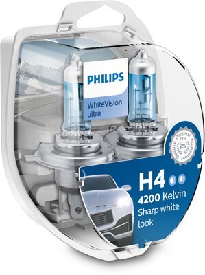 Glühlampe, Fernscheinwerfer 12 V 60/55 W H4 PHILIPS 12342WVUSM