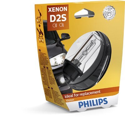 Glühlampe, Fernscheinwerfer 85 V 35 W D2S (Gasentladungslampe) PHILIPS 85122VIS1