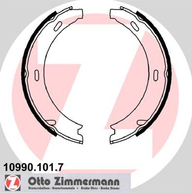 Bremsbackensatz, Feststellbremse ZIMMERMANN 10990.101.7