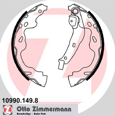 Bremsbackensatz ZIMMERMANN 10990.149.8