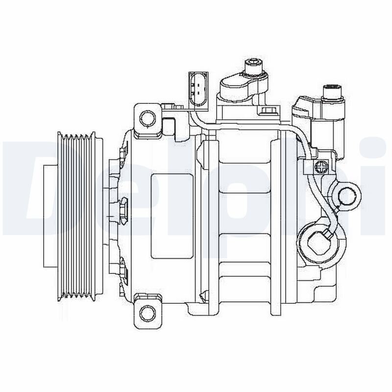 Kompressor, Klimaanlage DELPHI CS20475