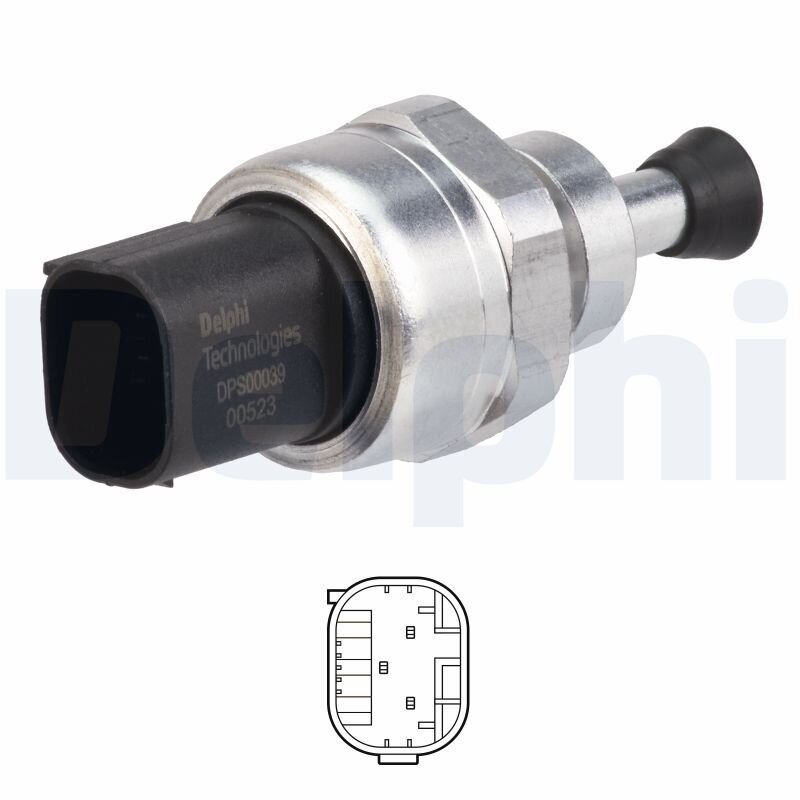 Sensor, Abgasdruck DELPHI DPS00039-12B1