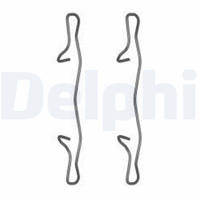 Zubehörsatz, Scheibenbremsbelag DELPHI LX0571