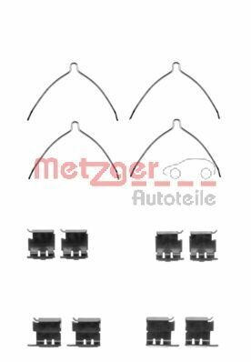 Zubehörsatz, Scheibenbremsbelag METZGER 109-1289