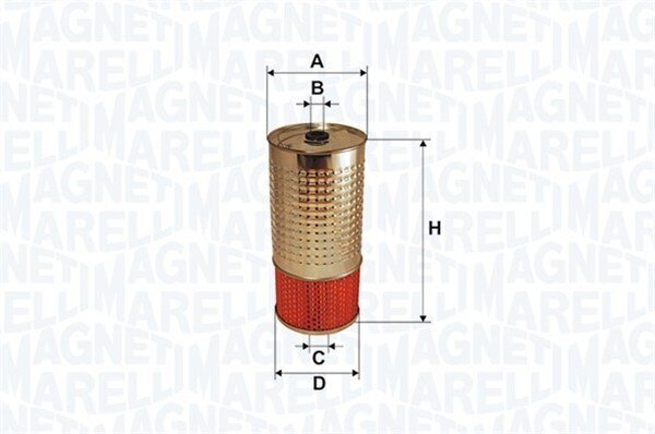 Ölfilter MAGNETI MARELLI 153071760682