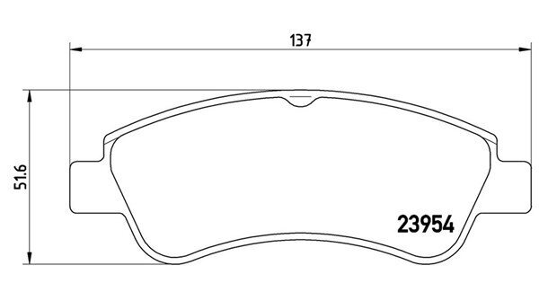 Bremsbelagsatz, Scheibenbremse MAGNETI MARELLI 363700561066