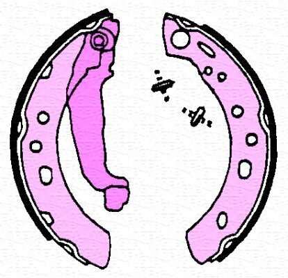 Bremsbacke MAGNETI MARELLI 360219192160