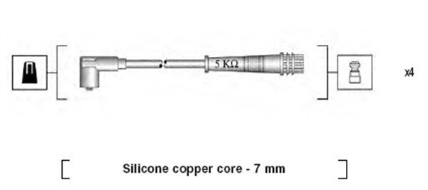 Zündleitungssatz MAGNETI MARELLI 941095790617