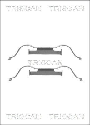 Zubehörsatz, Scheibenbremsbelag TRISCAN 8105 101626