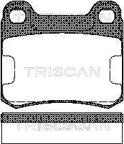 Bremsbelagsatz, Scheibenbremse TRISCAN 8110 23995