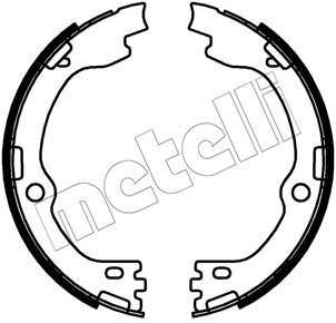 Bremsbackensatz, Feststellbremse METELLI 53-0738