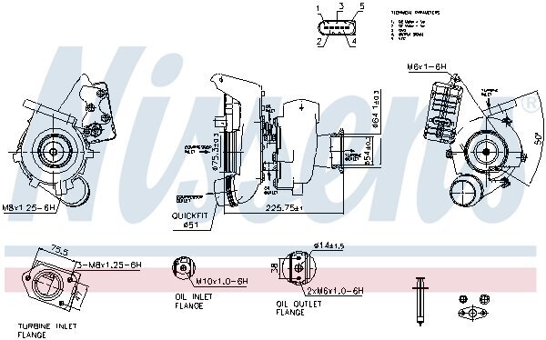 Lader, Aufladung NISSENS 93328