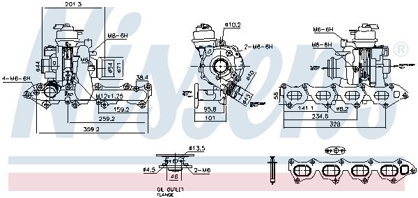 Lader, Aufladung NISSENS 93460