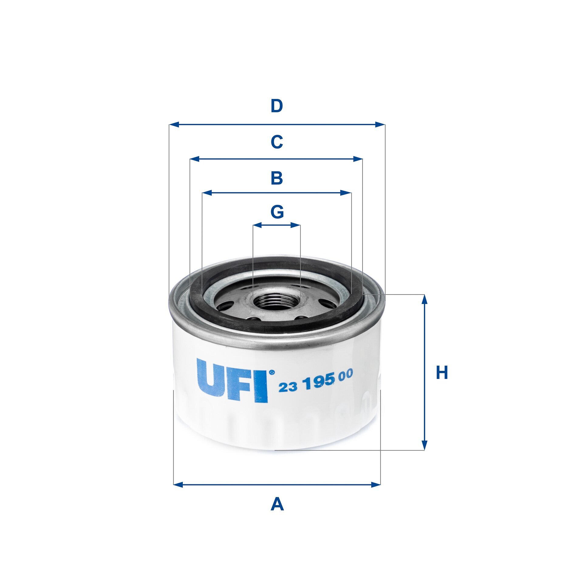 Ölfilter UFI 23.195.00