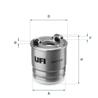Kraftstofffilter UFI 24.111.00