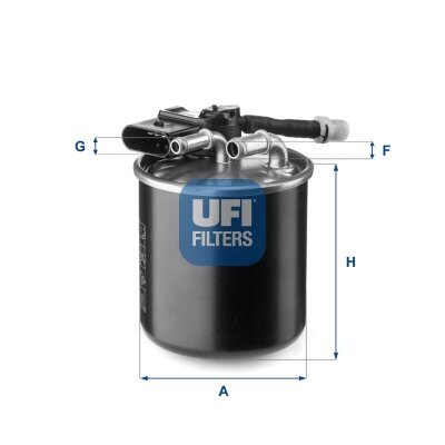 Kraftstofffilter UFI 24.151.00