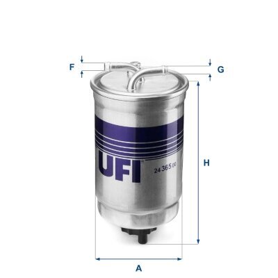 Kraftstofffilter UFI 24.365.00