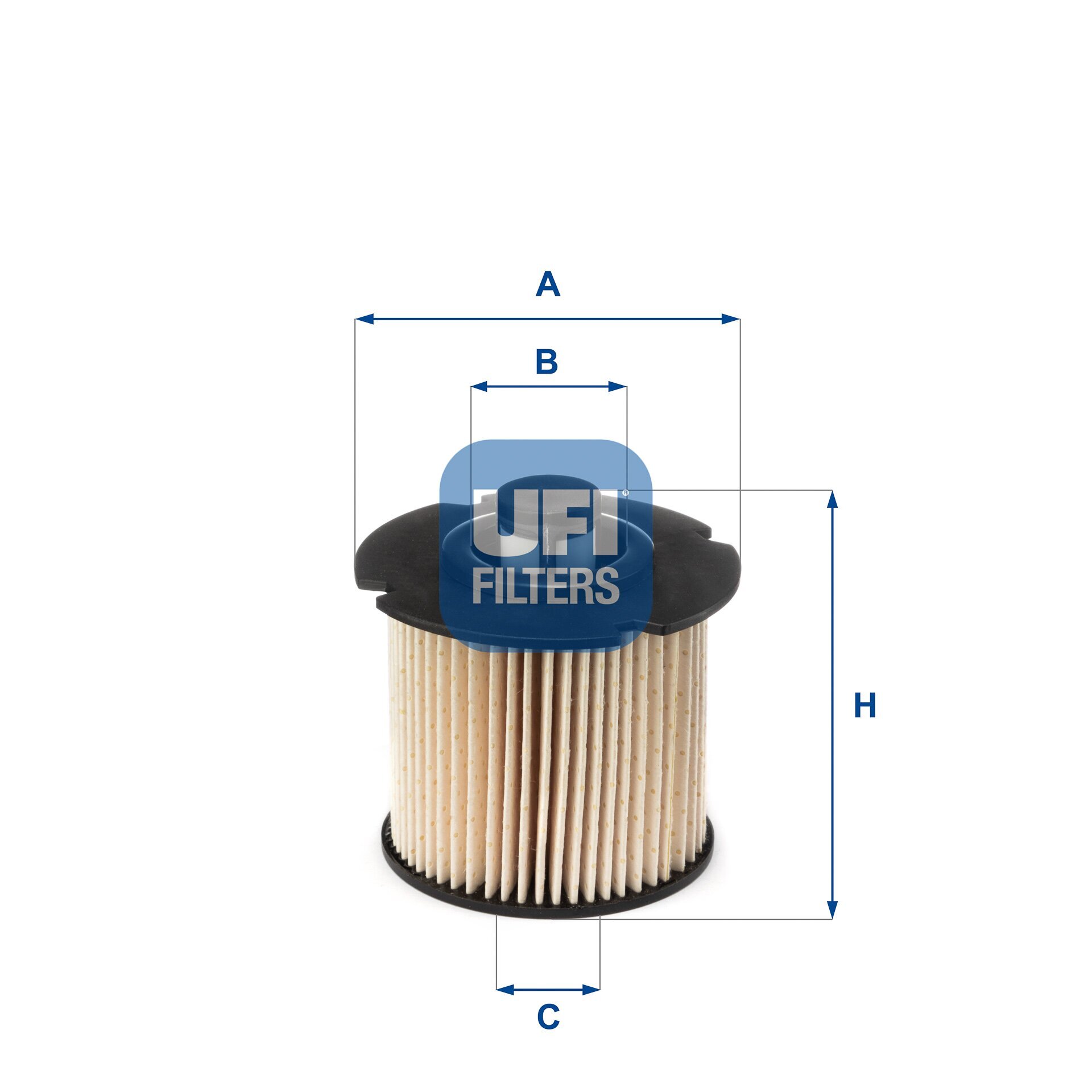 Kraftstofffilter UFI 26.104.00