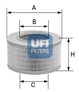 Luftfilter UFI 27.752.00