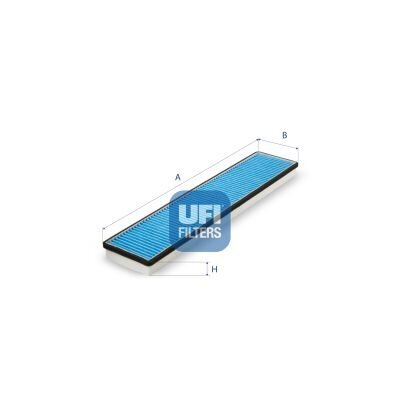 Filter, Innenraumluft UFI 34.119.00