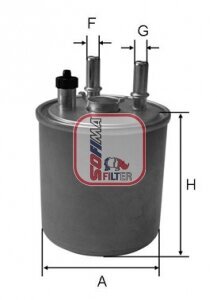 Kraftstofffilter SOFIMA S 4073 NR