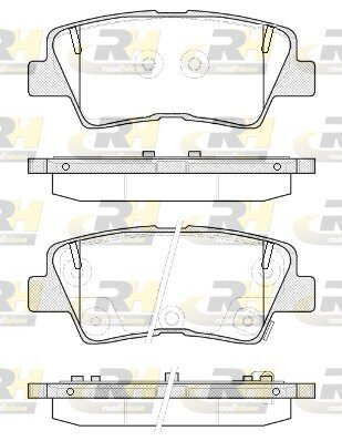 Bremsbelagsatz, Scheibenbremse ROADHOUSE 21362.52