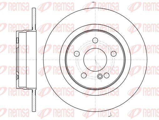 Bremsscheibe REMSA 61070.00