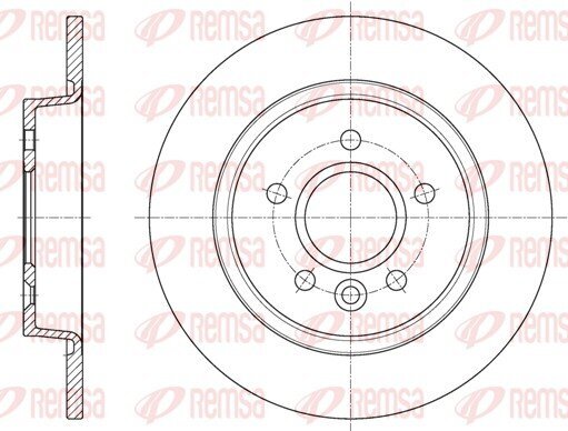 Bremsscheibe REMSA 61590.00