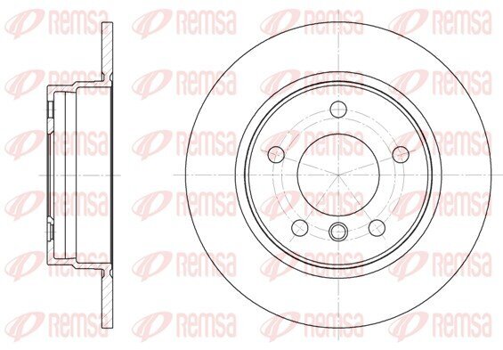 Bremsscheibe REMSA 6284.00