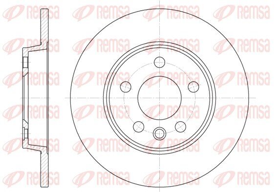 Bremsscheibe REMSA 6558.00