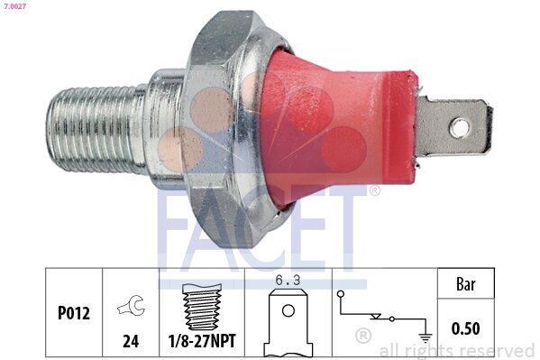 Öldruckschalter FACET 7.0027