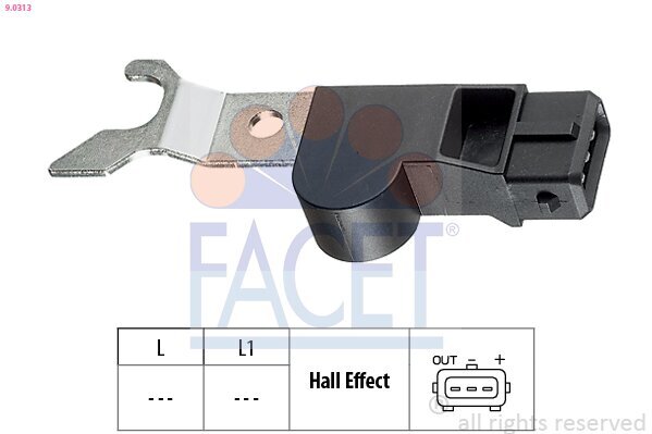 Sensor, Nockenwellenposition FACET 9.0313