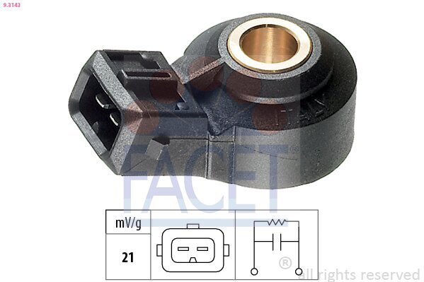 Klopfsensor FACET 9.3143