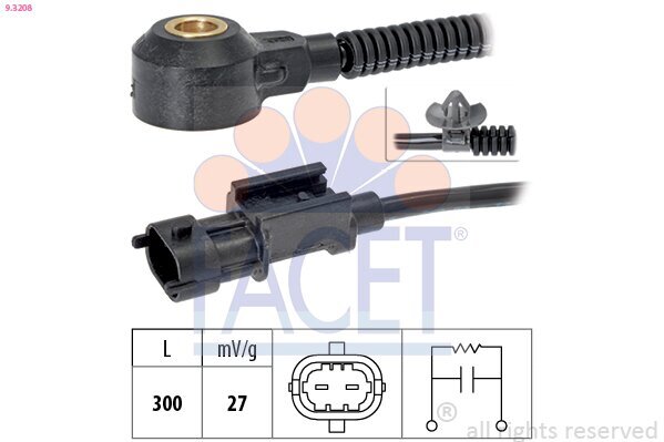 Klopfsensor FACET 9.3208