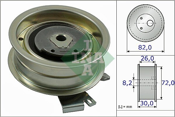 Spannrolle, Zahnriemen INA 531 0203 20