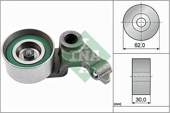 Spannrolle, Zahnriemen INA 531 0643 20