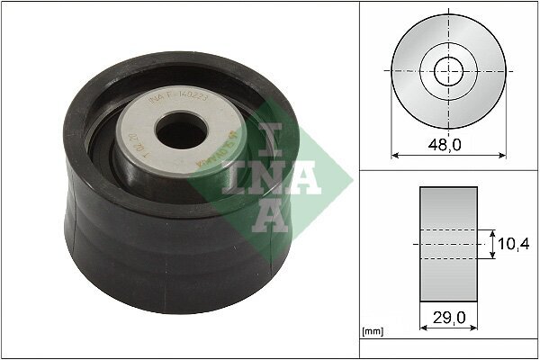 Umlenk-/Führungsrolle, Zahnriemen INA 532 0093 10