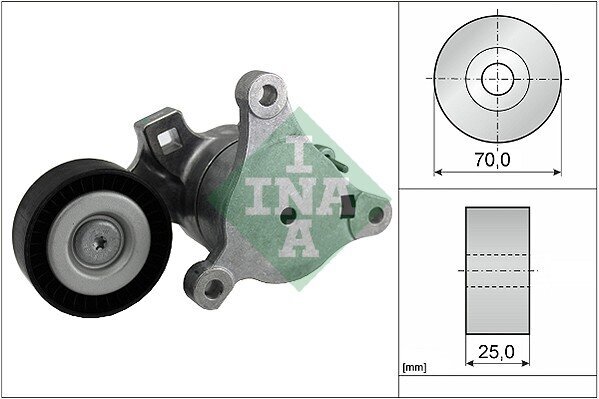 Riemenspanner, Keilrippenriemen INA 534 0362 10