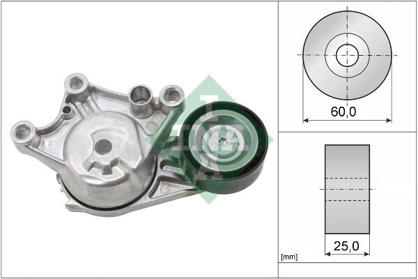 Riemenspanner, Keilrippenriemen INA 534 0654 10