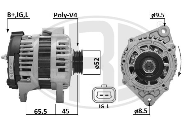 Generator 14 V ERA 209669A