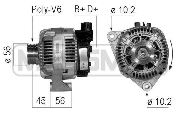 Generator 14 V ERA 210184A