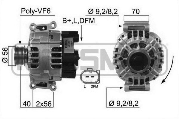 Generator 14 V ERA 210525