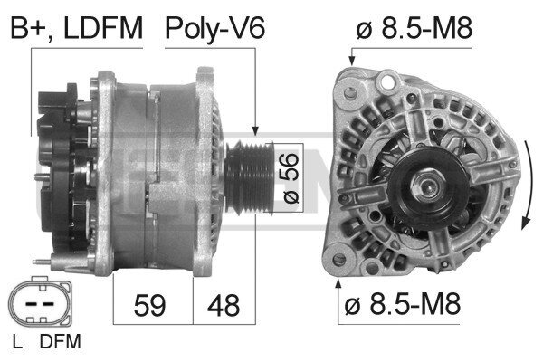 Generator 14 V ERA 210823A