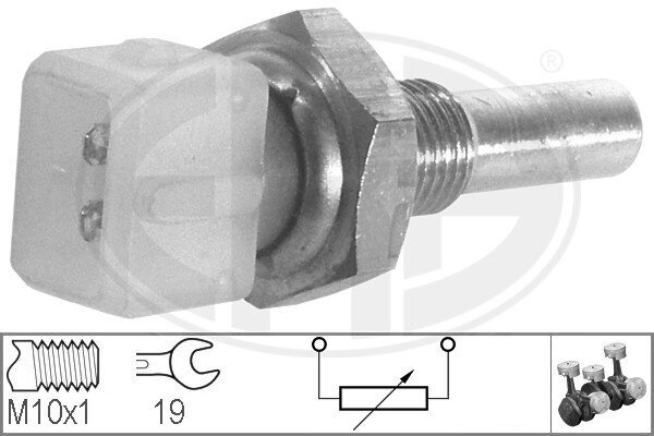 Sensor, Kühlmitteltemperatur ERA 330127