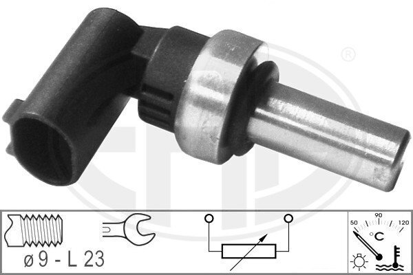 Sensor, Kühlmitteltemperatur ERA 330647