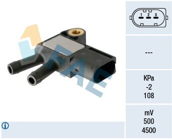 Sensor, Abgasdruck FAE 16116