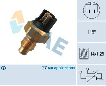 Sensor, Kühlmitteltemperatur FAE 34010